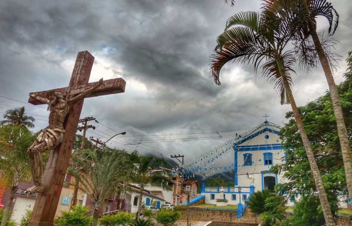 Igreja Matriz - Vila - Centro Histórico de Ilhabela - O que fazer em Ilhabela com chuva (Créditos: Paulo Stefani / Sectur)