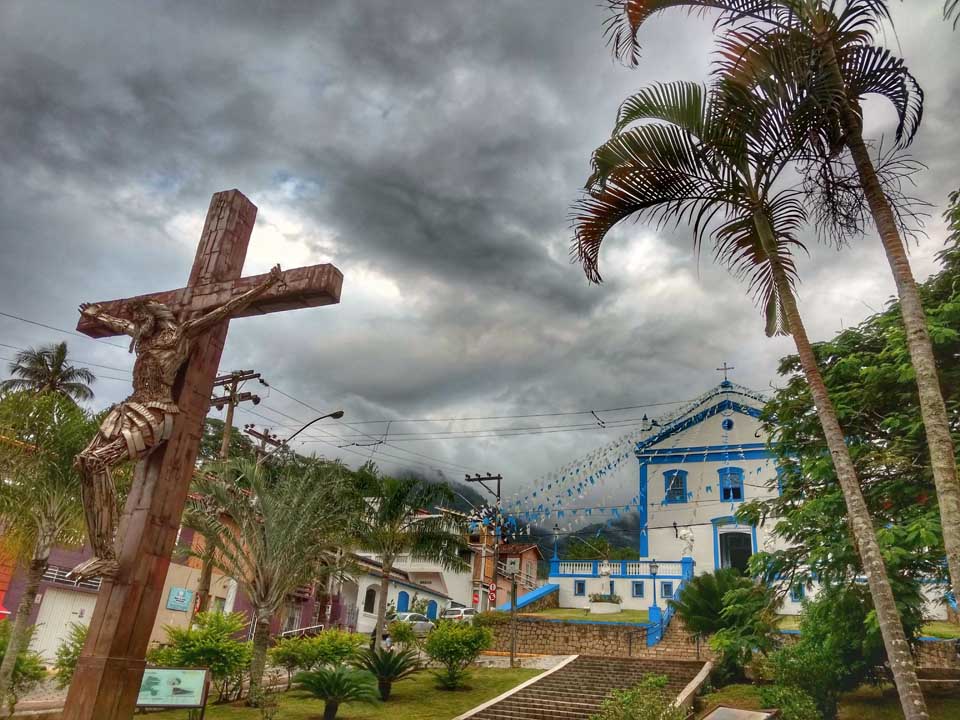 Igreja Matriz - Vila - Centro Histórico de Ilhabela - O que fazer em Ilhabela com chuva (Créditos: Paulo Stefani / Sectur)